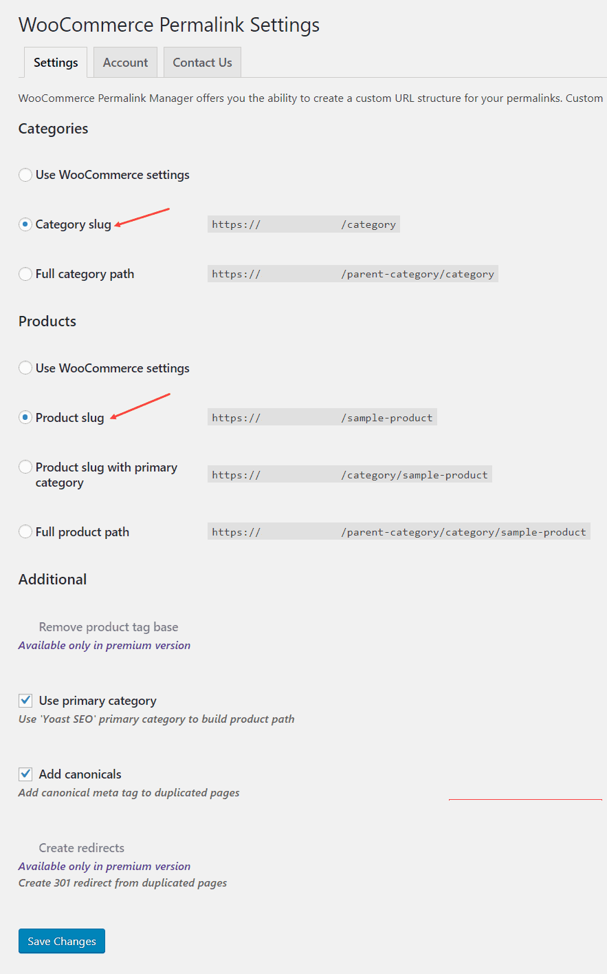 Remove the product and product-category word in WooCommerce remove the product and product-category word in woocommerce Remove the product and product-category word in WooCommerce woocommerce permalink settings